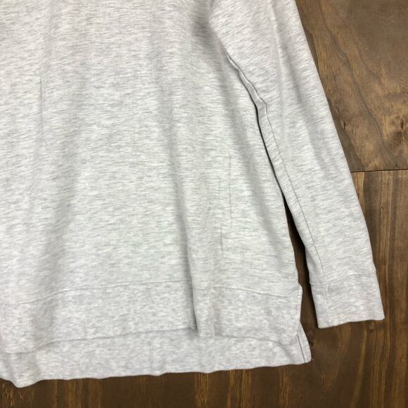 Thread & Supply Womens Sweatshirt Gray Cozy Life High Neck Stretch XS - Picture 4 of 12